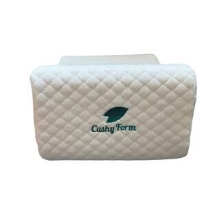 Cushy Form Knee Pillow for Side Sleepers - Standard Orthopedic Wedge Leg Pillow